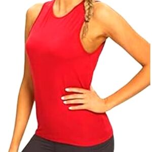 NWT Mippo Red Racerback Workout Top   Size XL